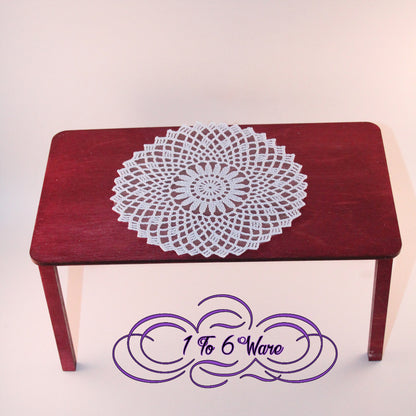 Lace tablecloth, round 