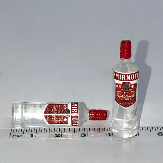A bottle of Russian vodka 